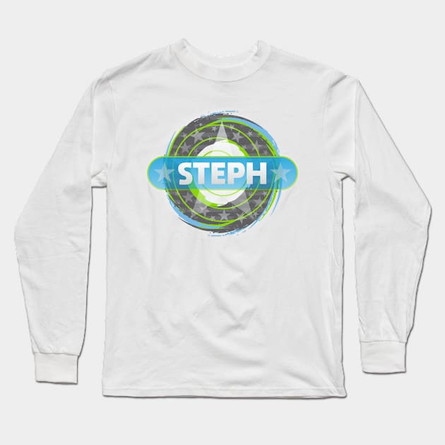 Steph Mug Long Sleeve T-Shirt by Dale Preston Design